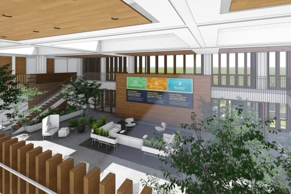 Stanley Center interior rendering