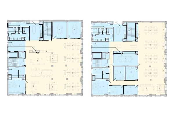 feasibility study floor plan options