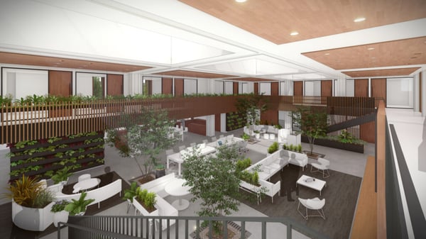 interior rendering of the Stanley Center for Peace and Security 