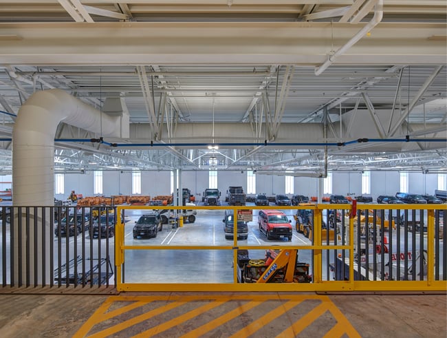 vehicle storage at ICPW