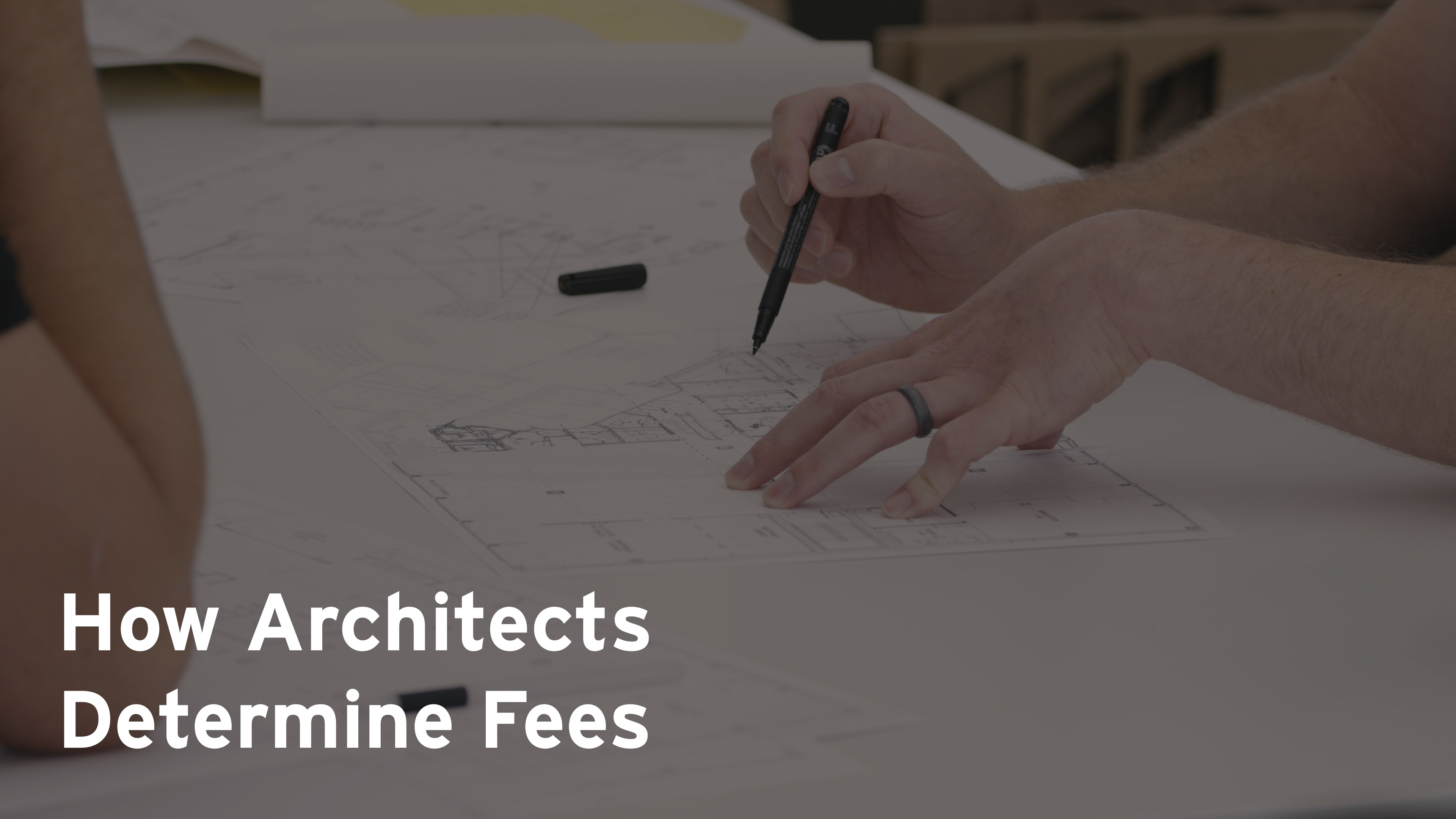 how architects determine fees thumbnail 