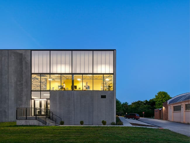 Lone Tree Wellness Center at night