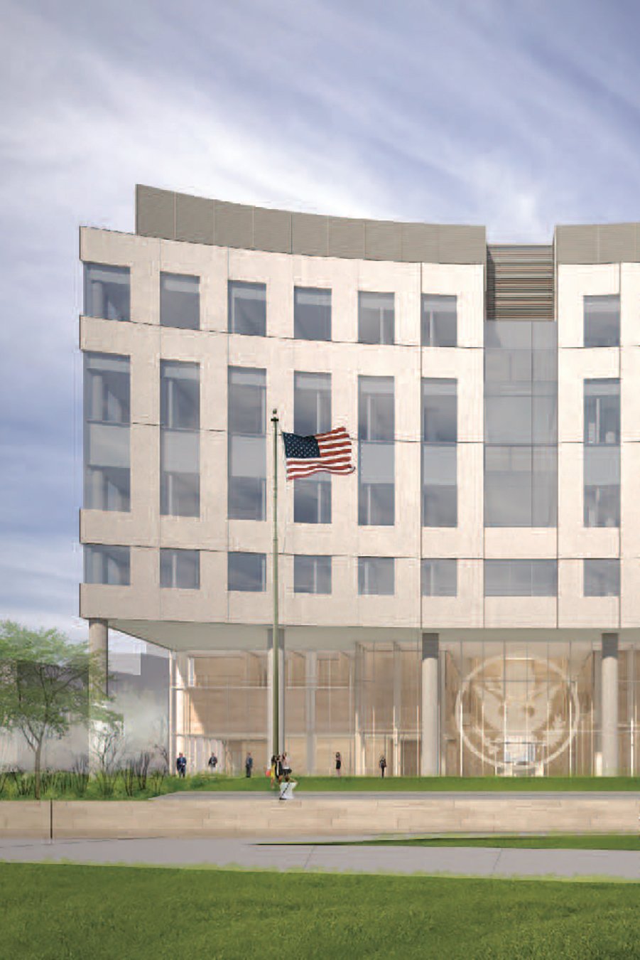 Des Moines Federal Court House rendering